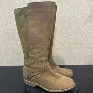 Teva Women De La Vina Dos Tall Riding Boots Womens 9.5 Leather Western Boho
